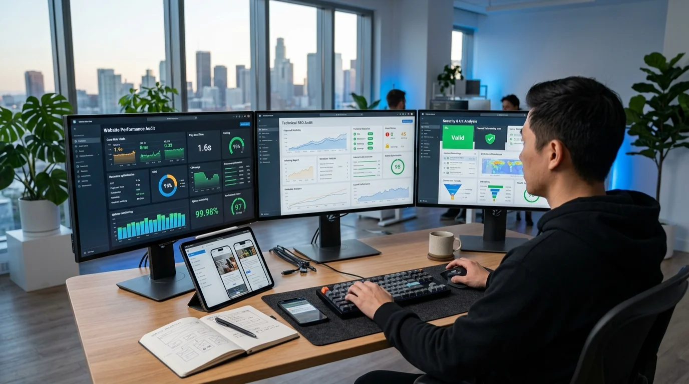 Web Development Dashboard